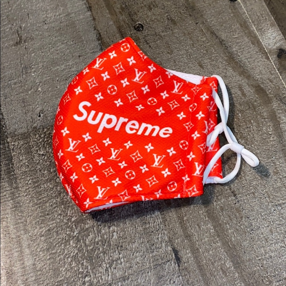 Adult designer logo face mask